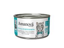 Amanova Wet Cat Food Tuna & Whitebaits Broth 70 g