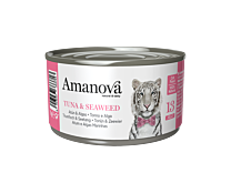 Amanova Wet Cat Food Tuna & Seaweed Jelly 70 g