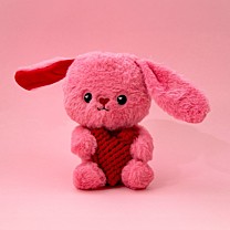 Great&Small Dog Toy Puppy Love Rabbit with Heart 20 cm