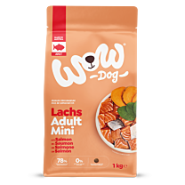 WOW Dry Dog Food Adult Mini Salmon 1 kg