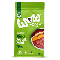 WOW Dry Dog Food Adult Mini Beef 1 kg