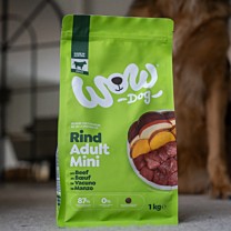 WOW Dry Dog Food Adult Mini Beef 1 kg