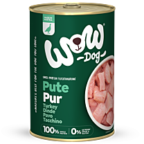 WOW Wet Dog Food Pure Turkey 400 g