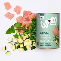 WOW Wet Dog Food Adult Turkey