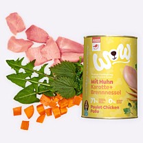 WOW Wet Dog Food Junior Chicken