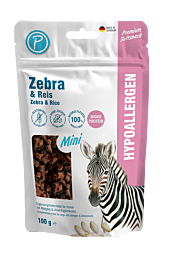 Petlando Soft Dog Treats Zebra Mini 100 g