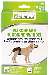 Vetlando Washable Diaper for Female Dogs M