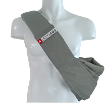 4LazyLegs Pocket Canvas Draagzak voor Honden tot 15 kg Grijs