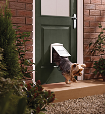 Petsafe Staywell® Original Hondenluik met 2 Sluitposities S Wit 19,8 x 23,6 cm