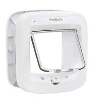 Petsafe Kattenluik met Microchip Wit 22 x 23,9 cm