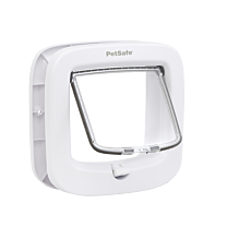 Petsafe Kattenluik met 4  Sluitposities Wit 21,9 x 21,9 cm