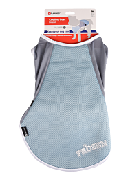 Flamingo Frozen Koeljas Blauw & Grijs M 35 cm