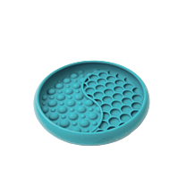 Great&Small Slow Down Bowl Bubble Blue Silicone 15 cm