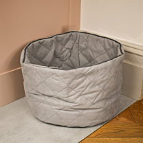 Penrose Cat Bed Round Grey 41 x 30 cm