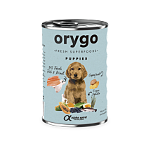 Orygo Nat Hondenvoer Puppy Kalkoen & Zalm 400 g