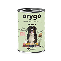 Orygo Nat Hondenvoer Senior Kip 400 g
