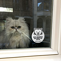 Red Mijn Huisdier Sticker 1 Cat NL