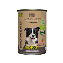 Biofood Organic Wet Dog Food Sensitive Turkey 400 g