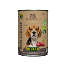 Biofood Organic Wet Dog Food Beef 400 g