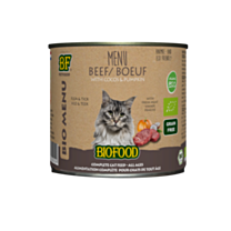 Biofood Bio Nat Kattenvoer Vlo & Teek Rund 200 g