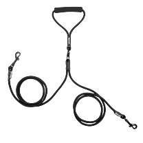Rebel Petz Adjustable Dubble Lead Dog S 140 cm, Ø 8 mm