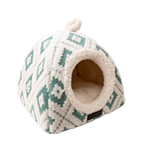 Great&Small Snuggle & Snooze Igloo Cat Bed 40 x 35 cm Aztec