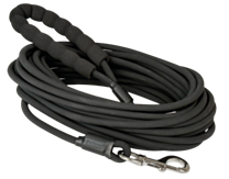 Petlando Trekking Training Leash with Handle 10 m Black
