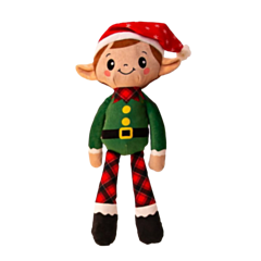 Great&Small Hondenspeelgoed Kerst Riley de Elf 40 cm