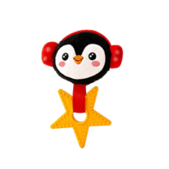 Great&Small Dog Toy Christmas Chilly Penguin & Star 9 cm