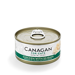 Canagan Wet Cat Food Chicken with Seabass 75 g