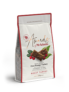 McAdams Dog Treats 'Roast Turkey' Organic Turkey with Cranberry & Sage 150 g