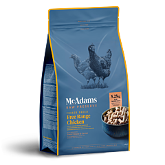 McAdams Freeze Dried Dog Food Free Range Chicken