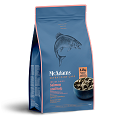 McAdams Freeze Dried Dog Food MSC Salmon & MSC Sole