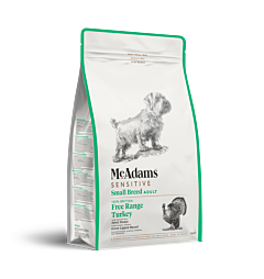 McAdams Sensitive Dry Dog Food Small Breed Turkey