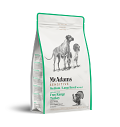McAdams Sensitive Hondenbrokken Medium & Large Breed Kalkoen
