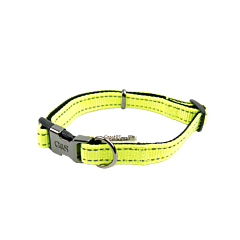 Great&Small Active Halsband Hond Neopreen Fluo Geel