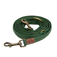 Great&Small Country Leiband Hond Groen 2,3 m