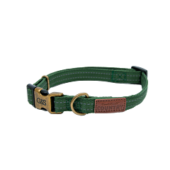 Great&Small Country Halsband Hond Groen
