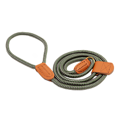 Great&Small Country Rope Slip Lead Green
