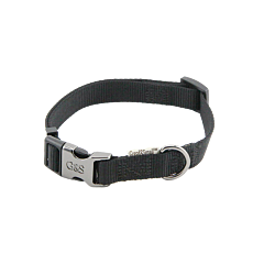 Great&Small Classic Halsband Hond Zwart
