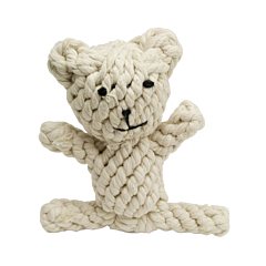 Great&Small Hondenspeelgoed Knooptouw Beer 12 cm