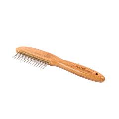 Great&Small Detangling Pet Comb Bamboo