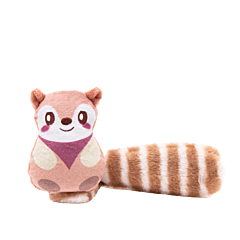 Great&Small Kattenspeelgoed Fiesta Long Crinkle Tail Fox 7 cm