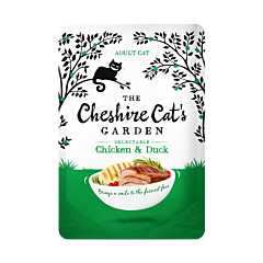 Cheshire Cat's Garden Nat Kattenvoer Kip & Eend 85 g
