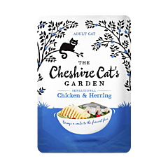 Cheshire Cat's Garden Nat Kattenvoer Kip & Haring 85 g
