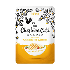 Cheshire Cat's Garden Nat Kattenvoer Kitten Kip 85 g