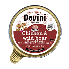 Devini Wet Dog Food Chicken & Wild Boar 85 g