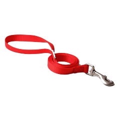 Great&Small Classic Dog Lead Red