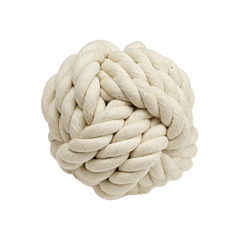 Great&Small Dog Toy Knotted Rope Ball 8 cm