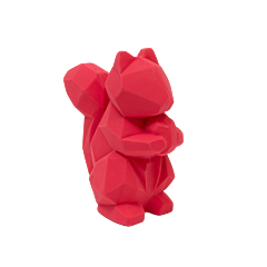 Great&Small Dog Toy Latex Geometric Squirrel 15 cm